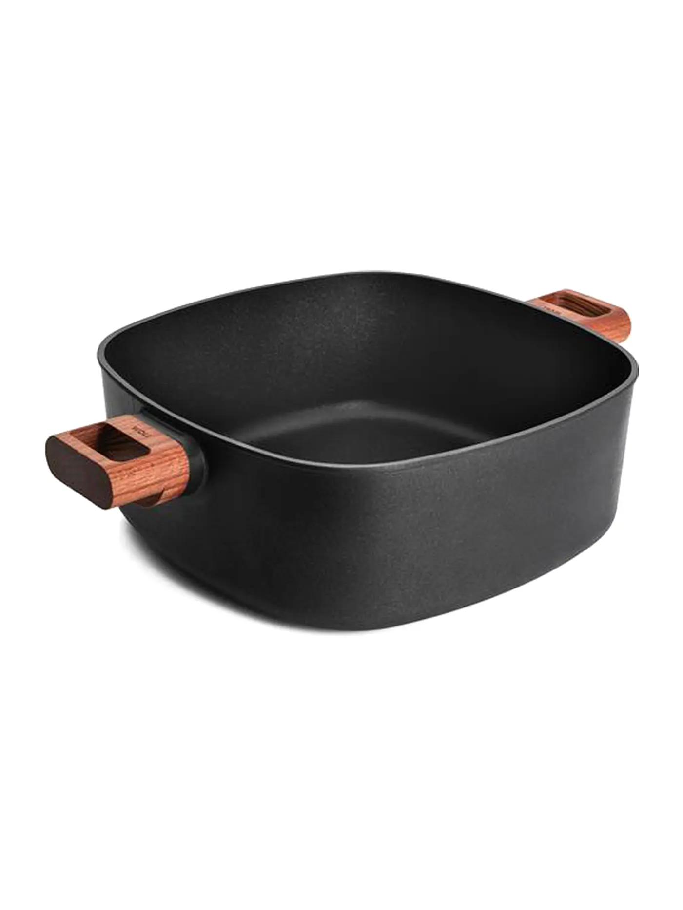 WOLL | Kasserolle mit Holzgriff 24x24cm ECO-LOGIC Antihaft | 